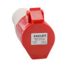 Розетка стандарта СЕЕ кабельная