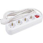 Удлинитель 4х5м с заземл. IP20 S-304А ПВС 3х1.5 с выкл.Universal 1735