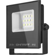 Прожектор светодиодный 90 844 OFL-03-20-6.5K-BL-IP65-LED 20Вт 6500К IP65 1600лм черн. ОНЛАЙТ 90844