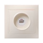 Розетка компьютерная 1-м СП Кварта РК10-ККм IP20 крем. GENERICA EKK10-K33-DM