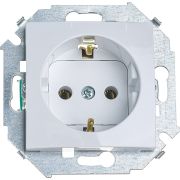 Розетка 1-м СП Simon 15 16А IP20 250В с заземл. винтов. клеммы механизм бел. Simon 1591432-030