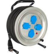 Удлинитель на метал. катушке 4х50м с заземл. 16А IP44 4кВт КГ с защ. крышкой Союз 481S-4005.