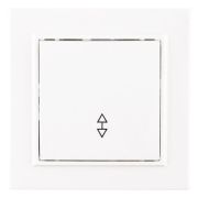 Переключатель проходной 1-кл. СП Минск 10А IP20 бел. Basic EKF ERV10-025-10