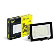 Прожектор светодиодный СДО 06-50 6500К IP65 черн. IEK LPDO601-50-65-K02