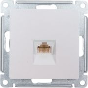 Розетка компьютерная AtlasDesign RJ45 кат.5E механизм жемчуж. SE ATN000483