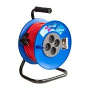 Удлинитель на катушке 4х30м 16А IP20 3.5кВт ПВС 2х1.5 КОСМОС YKKsm30m-4g(16A)