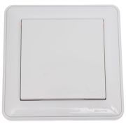 Розетка 1-м СП W59 Aqua 16А IP44 с заземл. защ. шторки в сборе бел. SE RS16-152B-18