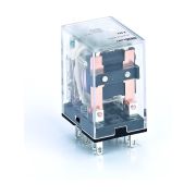 Реле промежуточное ПР-102 5А 24В DC 2 конт. с LED-индикацией DEKraft 23838DEK