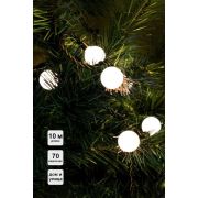 Гирлянда «Шарики» 10м OLDBL070-WW-E 70 тепл. бел. светодиодов соединяемая до 3шт уличная SHLights 4690601049674