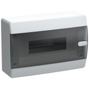 Корпус ЩРН-П-12 UNION Compact IP41 черн. прозр. дверь пластик. IEK UIC-KP12-N-12-41-K01