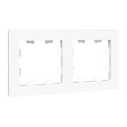 Рамка 2-м Эпика пластик бел. EKF UP1-FPW-02