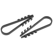 Дюбель-хомут 11-18мм для круглого кабеля NO-224-560 черн. (уп.10шт) Эра Б0066258