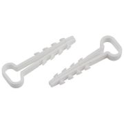 Дюбель-хомут 5-8мм для плоского кабеля NO-224-562 бел. (уп.10шт) Эра Б0066274